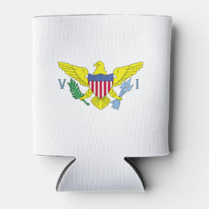 Virgin Islands Flag Can Cooler