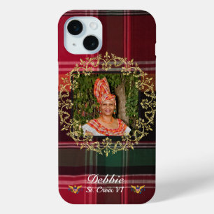 Virgin Islands Flag iPhone 15 Mini Case