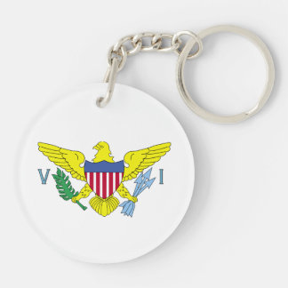 Virgin Islands Flag Keychain