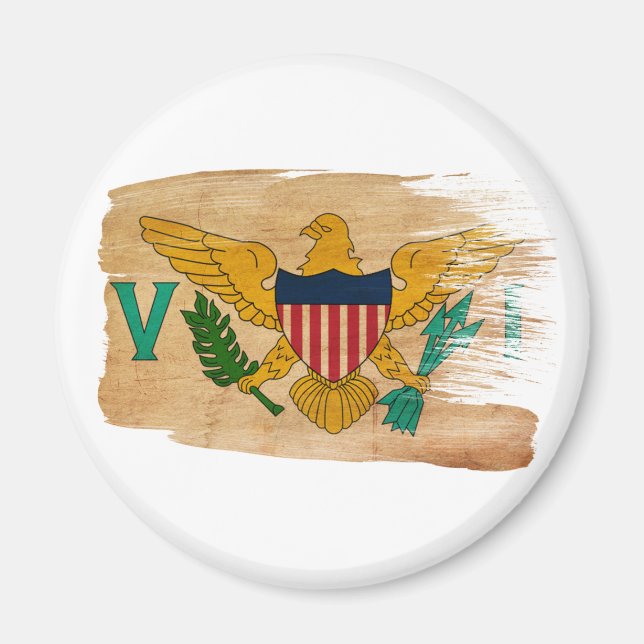 Virgin Islands Flag Magnets (Front)