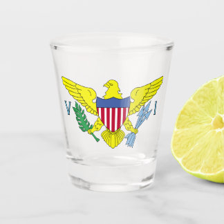 Virgin Islands Flag Shot Glass