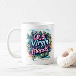 Virgin Islands  Graffiti Vibes: Island Street Art  Coffee Mug