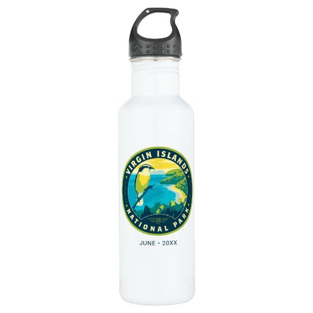 Virgin Islands National Park 710 Ml Water Bottle (Front)