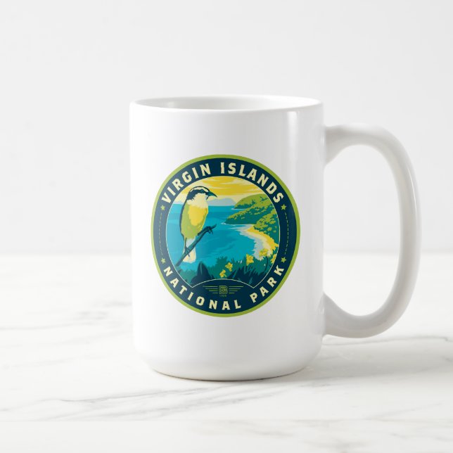 Virgin Islands National Park Coffee Mug (Right)
