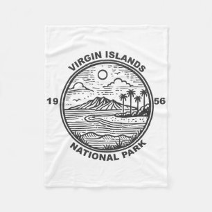 Virgin Islands National Park  Fleece Blanket