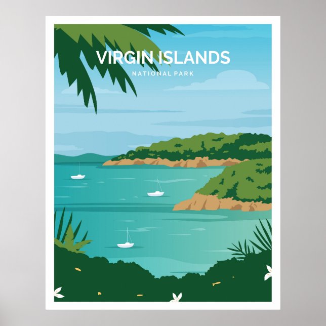 Virgin Islands National Park Poster (Front)