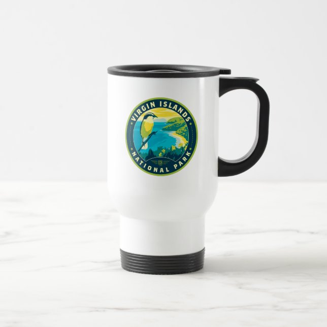 Virgin Islands National Park Travel Mug (Right)