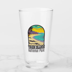 Virgin Islands National Park Trunk Bay Beach  Glass