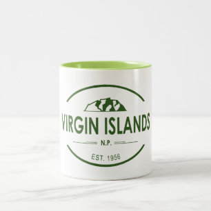 Virgin Islands National Park Two-Tone Coffee Mug