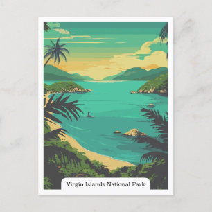 Virgin Islands National Park, U.S. Virgin Isl. USA Postcard