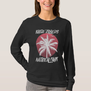 Virgin Islands Palm tree National Park St John Sai T-Shirt