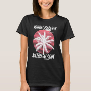 Virgin Islands Palm tree National Park St John Sai T-Shirt