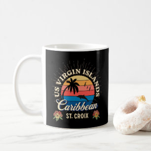 Virgin Islands St. Croix USVI Sunset Personalise Coffee Mug