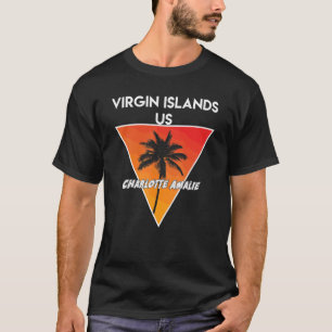 Virgin Islands Us With Sunny Colours T-Shirt