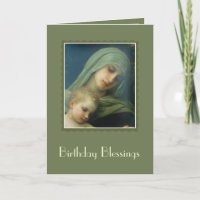 Virgin Madonna Mary with Christ Child Jesus