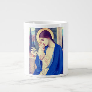 Virgin Mary and Child by Marianne Stokes Large Coffee Mug