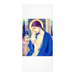 Virgin Mary and Child by Marianne Stokes Rack Card