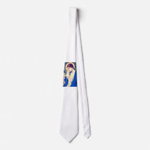 Virgin Mary and Child by Marianne Stokes Tie