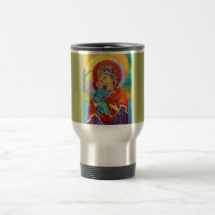 Virgin Mary and Child Our Lady Travel Mug