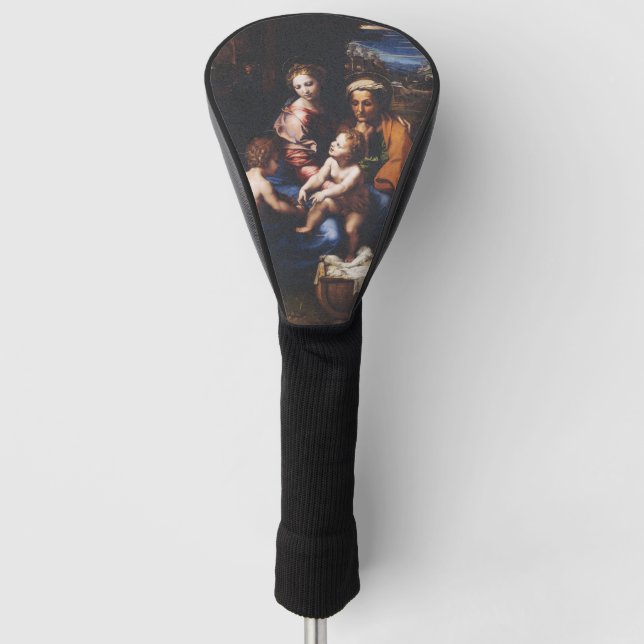 Virgin Mary and Child with John the Baptist Golf Head Cover (Front)