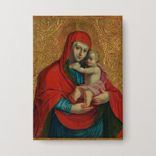 Virgin Mary and Jesus Child by Jan Rombauer