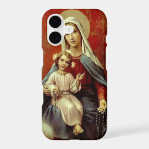 Virgin Mary Baby Jesus Catholic Religious Vintage