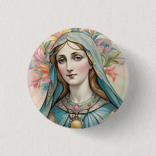 Virgin Mary Badge