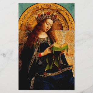 Virgin Mary by Jan van Eyck