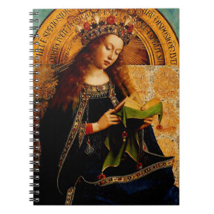 Virgin Mary by Jan van Eyck Notebook