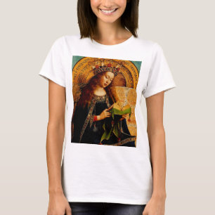 Virgin Mary by Jan van Eyck T-Shirt