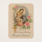 Virgin Mary Catholic Funeral Memorial Holy Card -