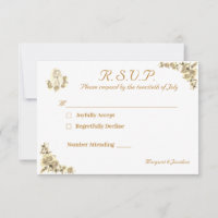Virgin Mary Catholic Wedding Response Card