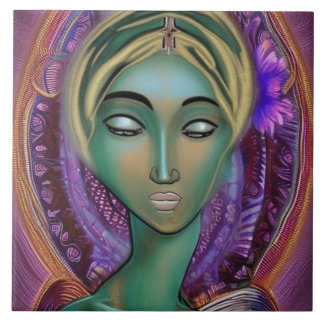 Virgin Mary  Ceramic Tile