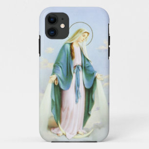 Virgin Mary Crescent Moon iPhone 11 Case