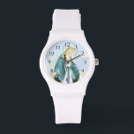 Virgin Mary Crescent Moon Watch_With Numbers Watch<br><div class="desc">Virgin Mary Crescent Moon Watch</div>