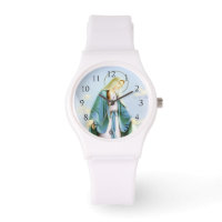 Virgin Mary Crescent Moon Watch_With Numbers