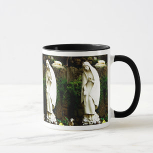 Virgin Mary Garden Statue Cup