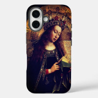 Virgin Mary - Ghent Altarpiece by Jan van Eyck