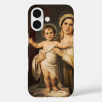 Virgin Mary holding baby Jesus