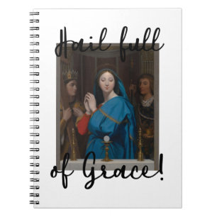 Virgin Mary, Holy Mary, Baby Jesus, Catholic Notebook