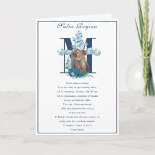 Virgin Mary Jesus Catholic  Prayer Religious Card