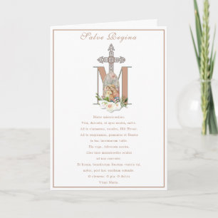 Virgin Mary Jesus Catholic  Prayer Religious Card