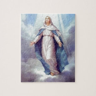 Virgin Mary Jigsaw Puzzle