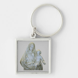 Virgin Mary Key Ring