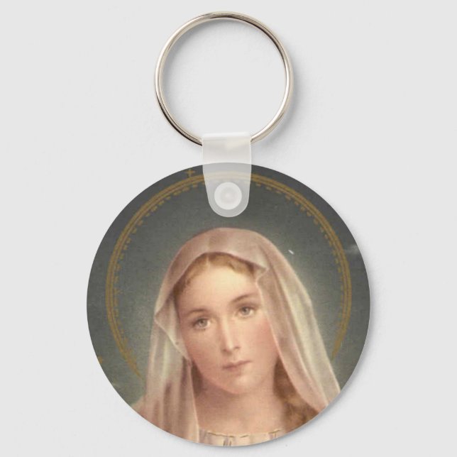 VIRGIN MARY KEY RING (Front)
