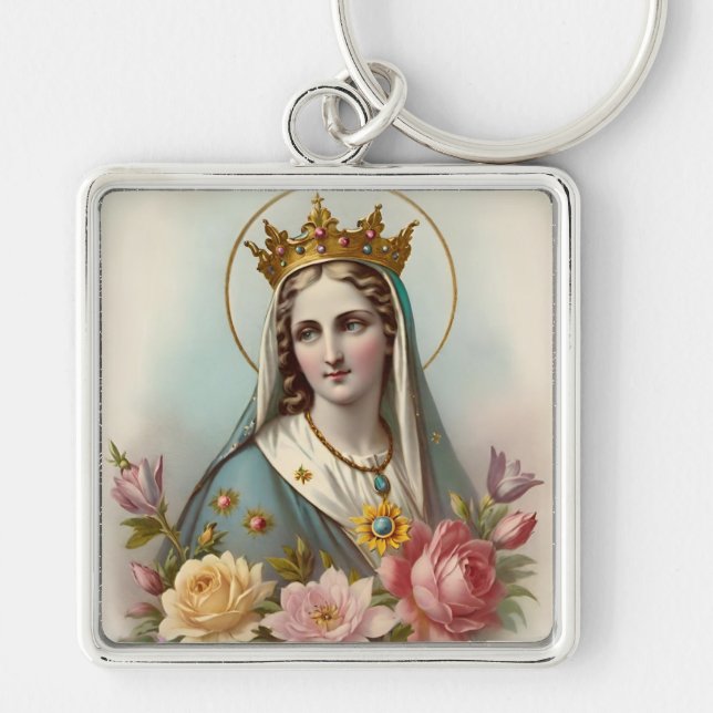 Virgin Mary Keychain  (Front)