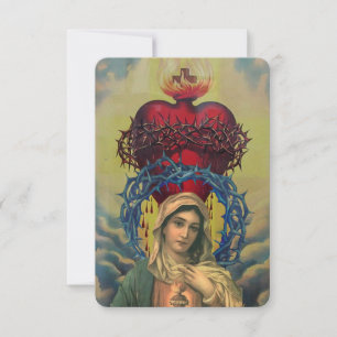 Virgin Mary, Mother of Jesus card