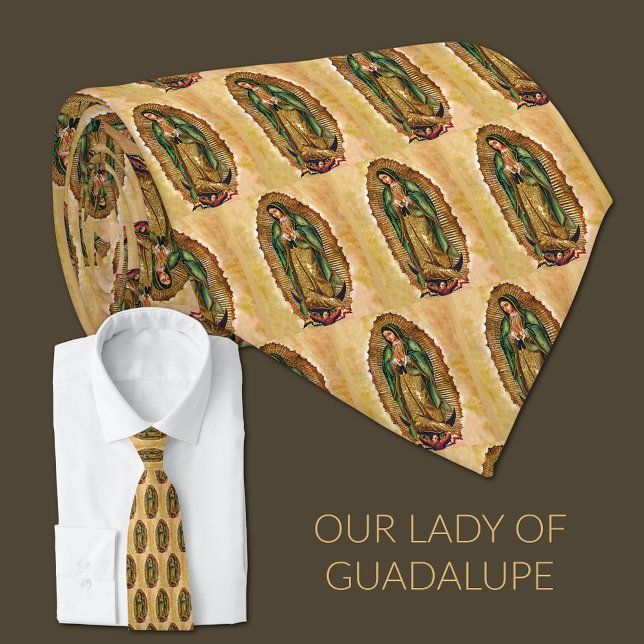 Virgin Mary of Guadalupe Mexico Spanish Tie (Creator Uploaded)