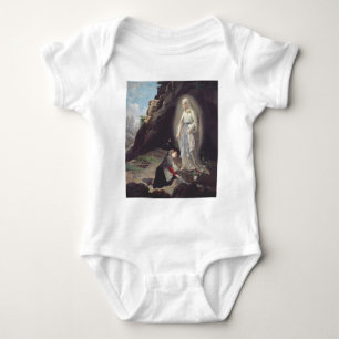 Virgin Mary of Lourdes Baby Bodysuit