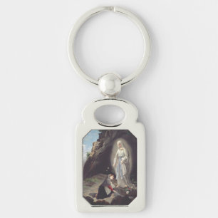Virgin Mary of Lourdes Key Ring